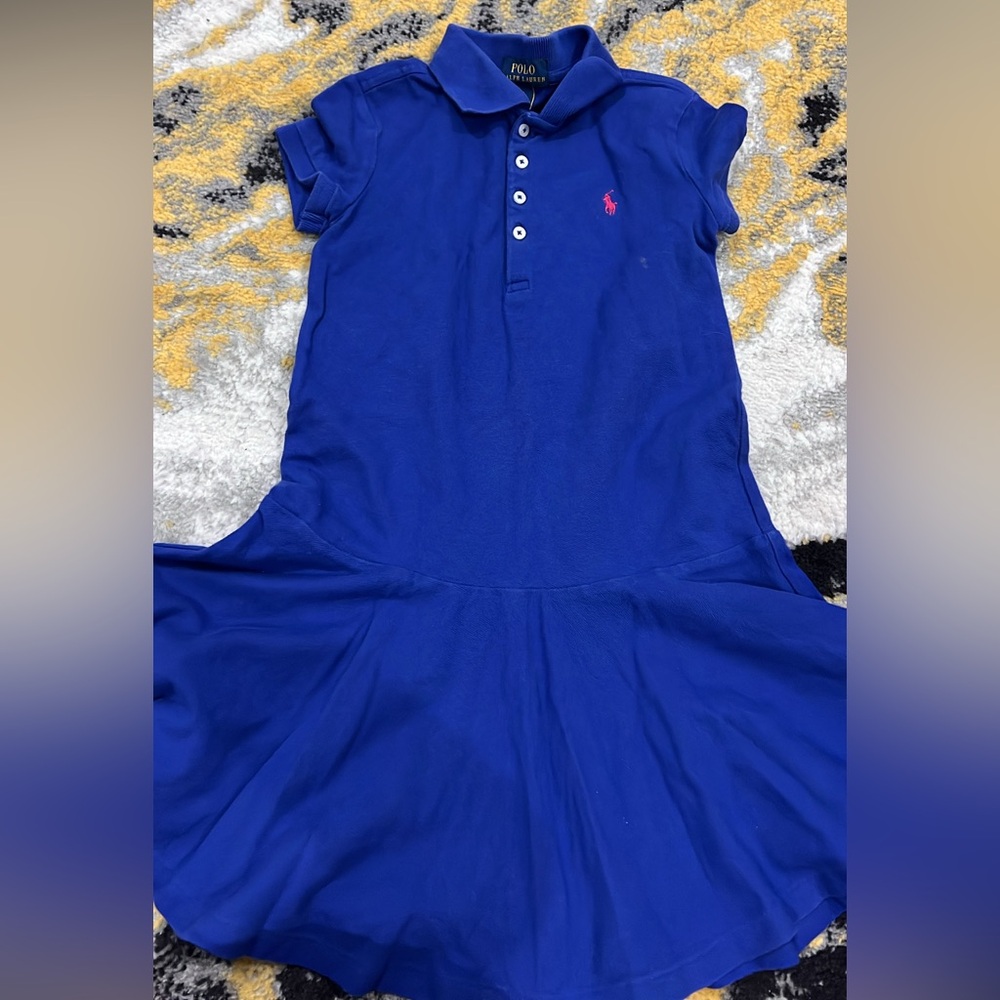 Ralph Lauren Royal Blue Polo Dress